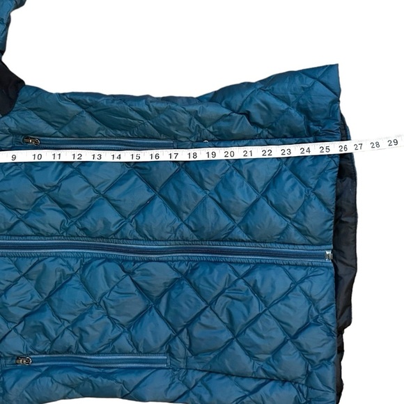 Lululemon Run: Turn Around Jacket- Alberta Lake Size 6- Down Filled Running Coat - Picture 16 of 16